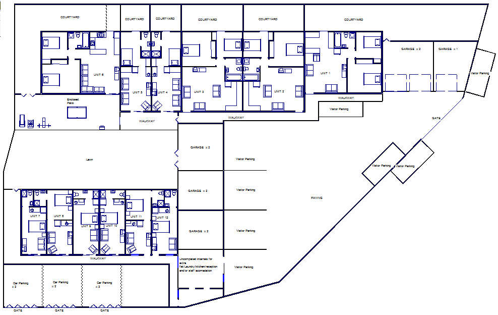 12 Flats On auction With Tennants