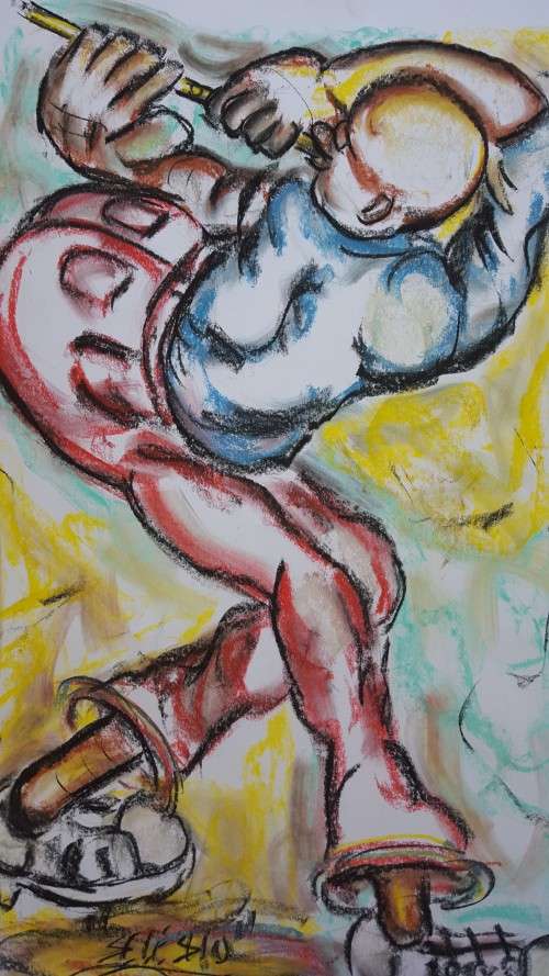 SELESHO -Black Friday-CHRISTMAS SPECIAL -X LARGE- 600MMX 420MM-VALUED AT R5000