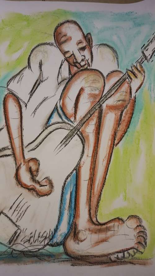 SELESHO  -X LARGE- 600MM X 420MM-VALUED AT R5000