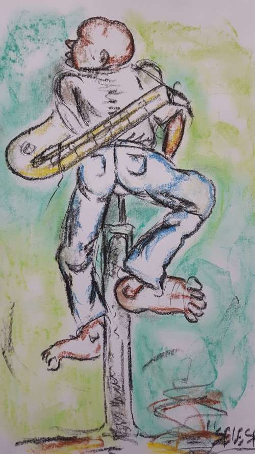 SELESHO  -X LARGE- 600MM X 420MM-VALUED AT R5000