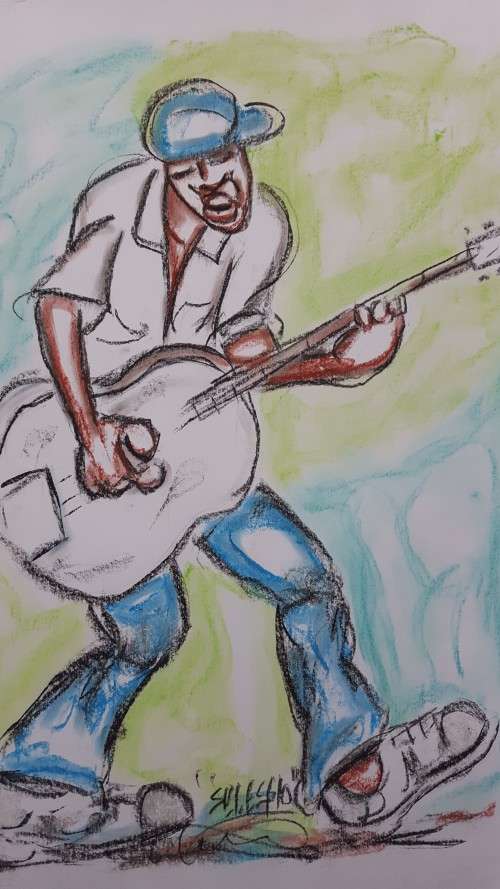 SELESHO  -X LARGE- 600MM X 420MM-VALUED AT R5000