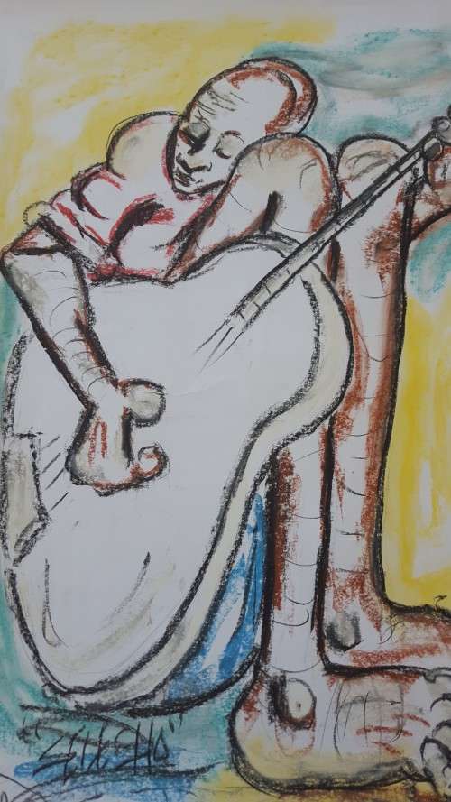 SELESHO  -X LARGE- 510MM X 640MM-VALUED AT R5000