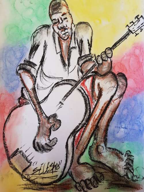 SELESHO  -X LARGE- 510MM X 640MM-VALUED AT R5000