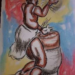 SELESHO  -X LARGE-APPROX.510MM X 640MM-VALUED AT R5000