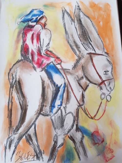 SELESHO  X LARGE-APPROX.430MM X 610MM