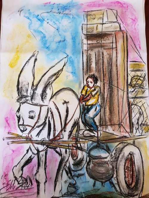 SELESHO - LARGE-APPROX.430MM X 610MM