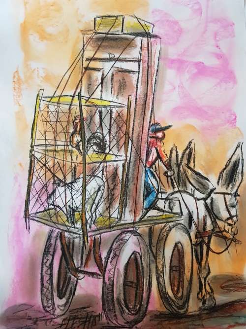 SELESHO - LARGE-APPROX.430MM X 610MM