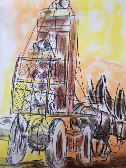 SELESHO - LARGE-APPROX.430MM X 610MM