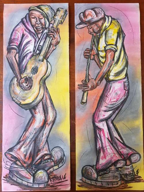 KHABELE-THE MUSICAL DUO-PART 1-ANOTHER INVESTMENT ART BY KHABELE