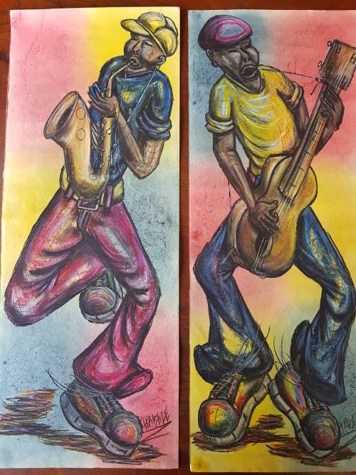 KHABELE-THE MUSICAL DUO-PART 2-ANOTHER INVESTMENT ART BY KHABELE