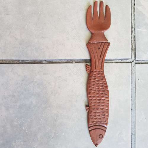 THE FISH-WOODEN SCULPTURE/CARVING