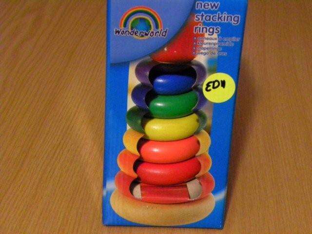 Wooden Stacking Rings