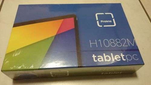 Proline 10.1" Quad Core Tablet 3G/WiFi 16GB Dual Sim (Free Keyboard + Leather Case)