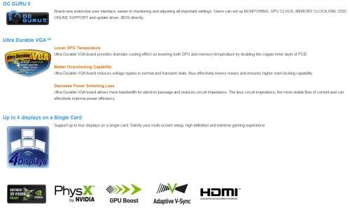 Gigabyte GTX760 2GB WindForce 3x GDDR5 256bit PCIE 3.0 Graphics Card