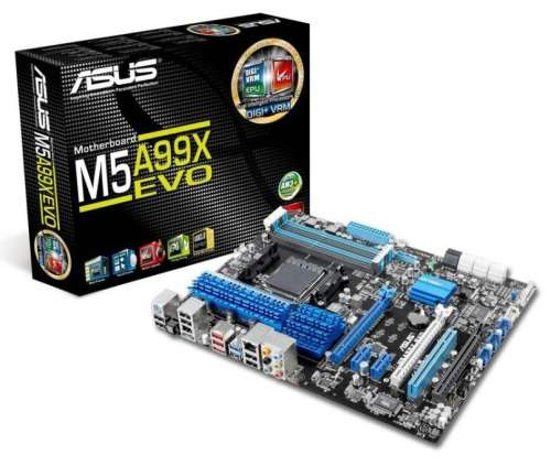 AMD FX-6300 Black Edition 6-Core 3.5GHz (4.1GHz Turbo) + Asus M5A99X EVO Board + Cooler + SSD + HDD