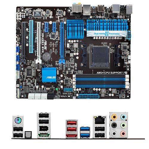 AMD FX-6300 Black Edition 6-Core 3.5GHz (4.1GHz Turbo) + Asus M5A99X EVO Board + Cooler + SSD + HDD