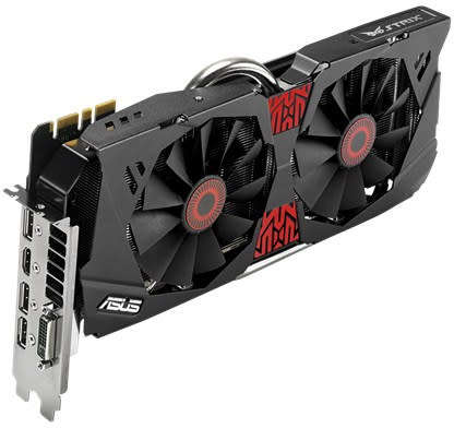 ASUS Strix nVidia GTX 980 OC 4GB GDDR5 256bit Graphics Card (New and Sealed)