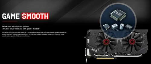 ASUS Strix nVidia GTX 980 OC 4GB GDDR5 256bit Graphics Card (New and Sealed)