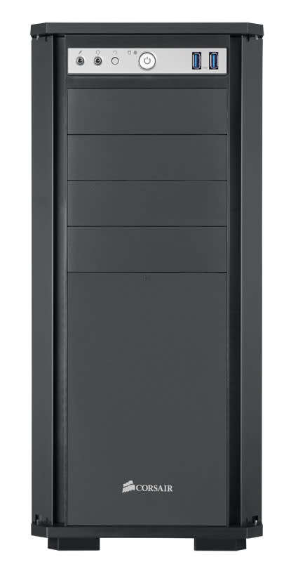 Corsair Obsidian Series 550D Black Aluminum SILENT ATX Tower Case  1TB External HDD  Sensei Mouse