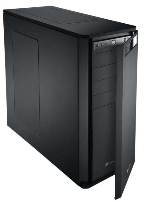 Corsair Obsidian Series 550D Black Aluminum SILENT ATX Tower Case  1TB External HDD  Sensei Mouse