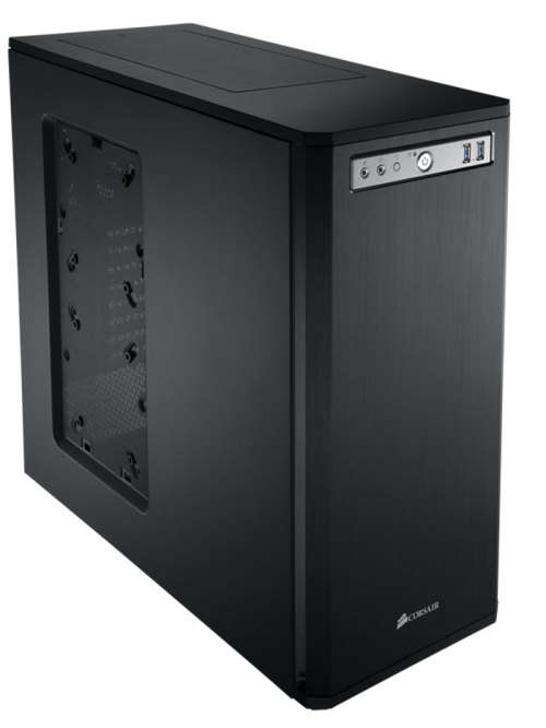 Corsair Obsidian Series 550D Black Aluminum SILENT ATX Tower Case  1TB External HDD  Sensei Mouse
