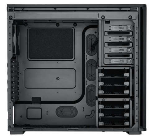 Corsair Obsidian Series 550D Black Aluminum SILENT ATX Tower Case  1TB External HDD  Sensei Mouse