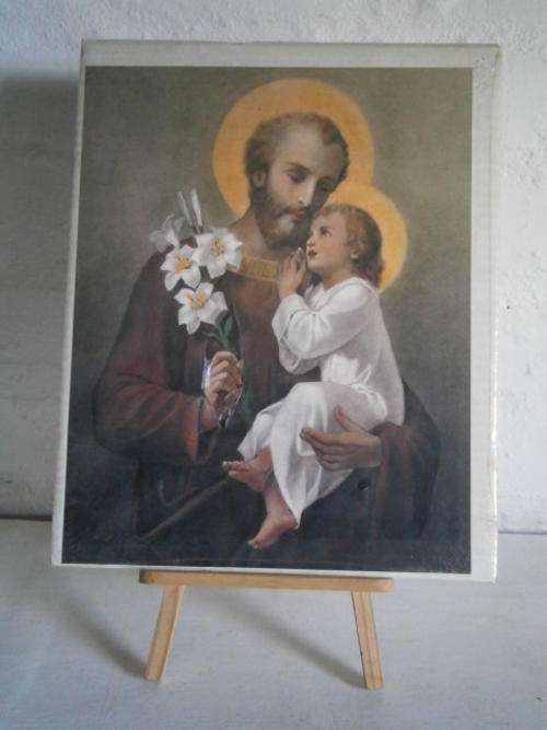 Religious Picture of Catholic Saint -size 36.8x29.2cm