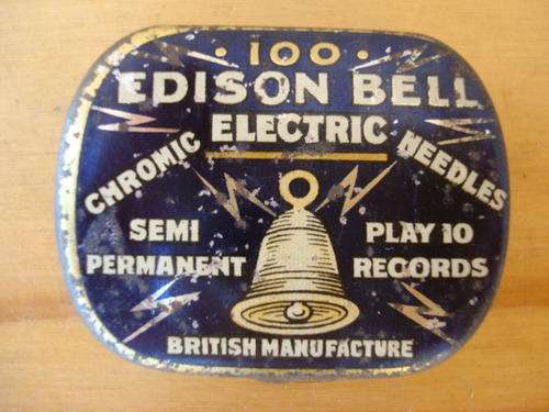 TIN: EDISON BELL ELECTRIC CHROMIC NEEDLES