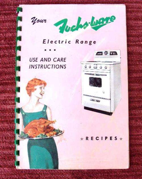 ENGLISH/AFRIKAANS FUCHSWARE RESEPTEBOEK/RECIPE BOOK