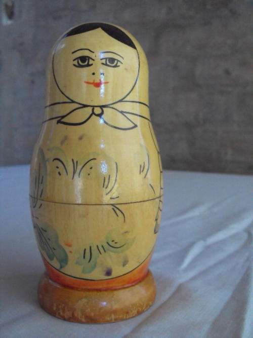 Babushka (Matryoshka) doll-home/leisure/other/interior/unusual/beautiful/toy/vintage
