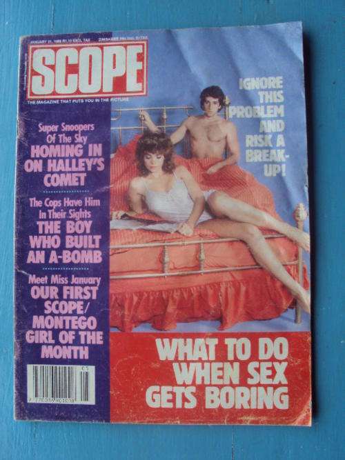 South African Scope magazine  31 Jan 1986