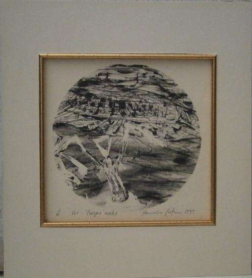 Original signed Lithograph "Poespas Reeks"
