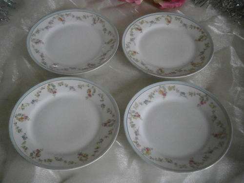 4 Noritake side Plates