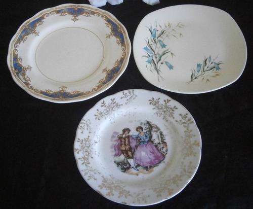 Lot of 3 Porcelain Plates