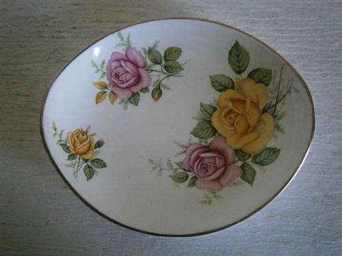 Beautiful Old Foley Chinarita Plate with Roses