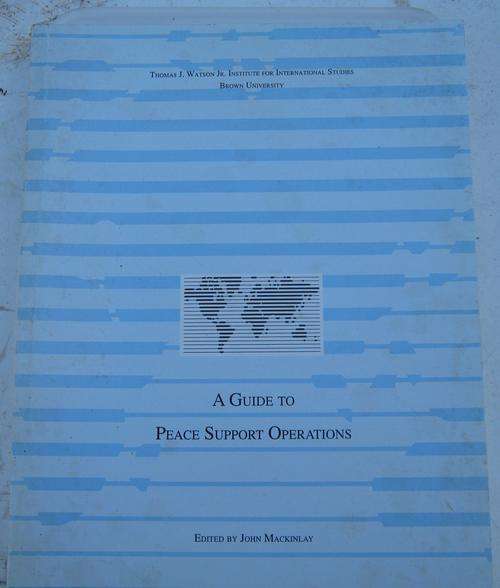 UN GUIDE TO PEACE SUPPORT OPERATIONS