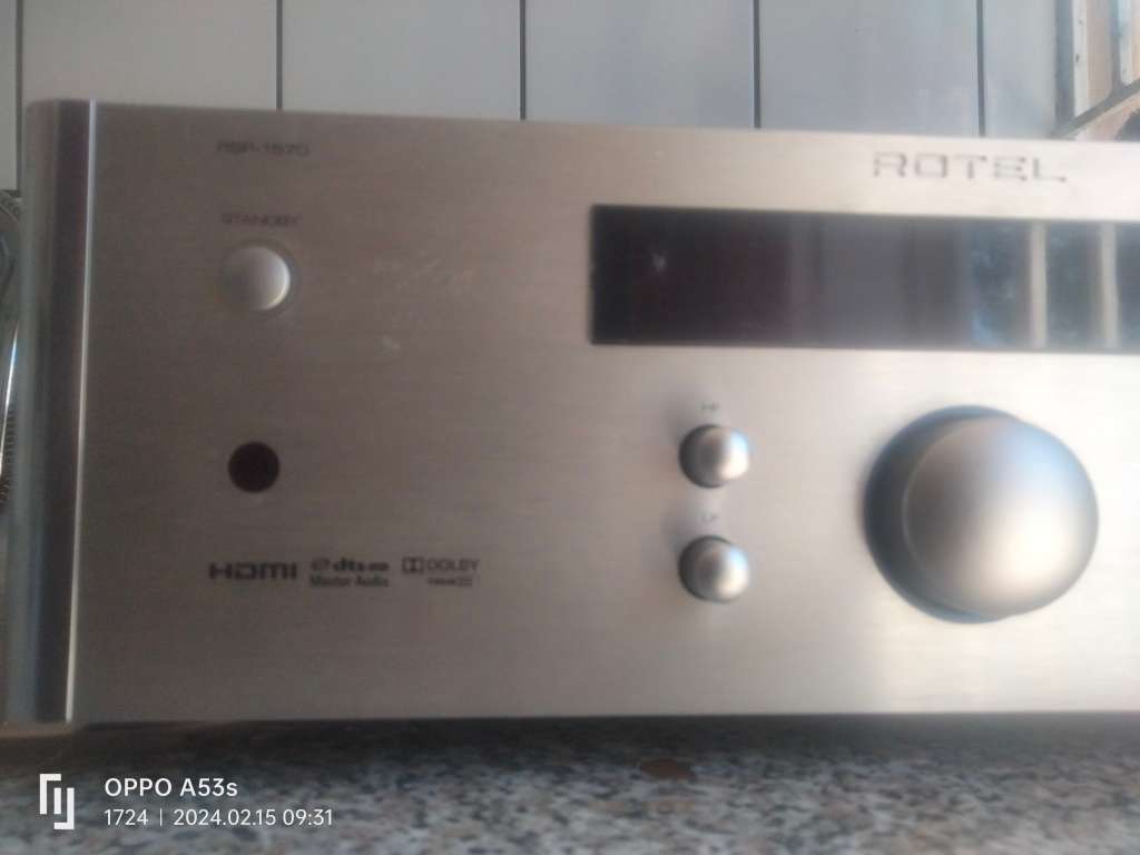 Rotel RSP-1570 7.1 Channel Home Theater Processor, Preamplifier, RSP1570