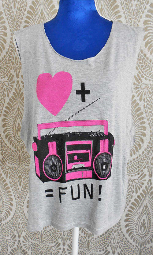 WILDFOX COUTURE Drop-armholes Vest Top*Neon* Size Medium* Retail R1265.00