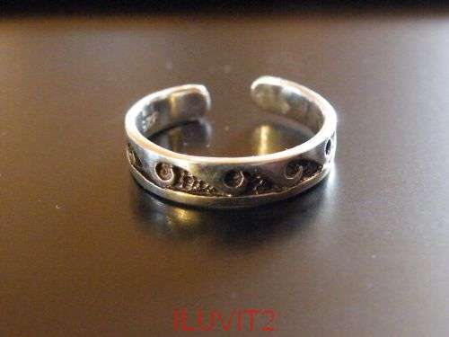 Solid .925 Silver Toe Ring
