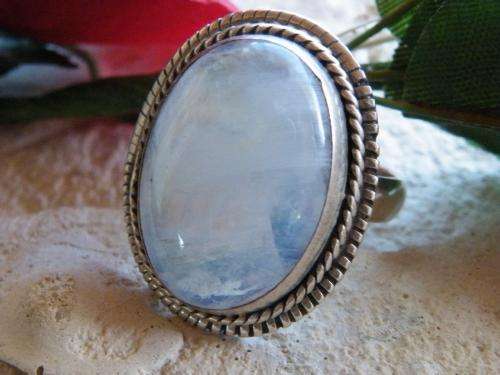Moonstone .925 Silver Ring *