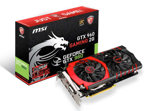 MSI GTX 960 Gaming 2GB
