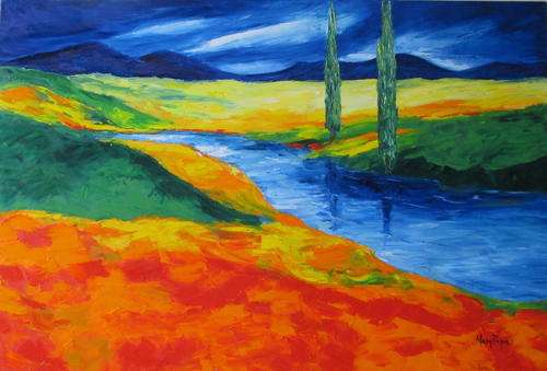 WILD AND WONDERFUL 2, Large oil painting -REDUCED$$$ SPECIAL LOW LOW PRICE