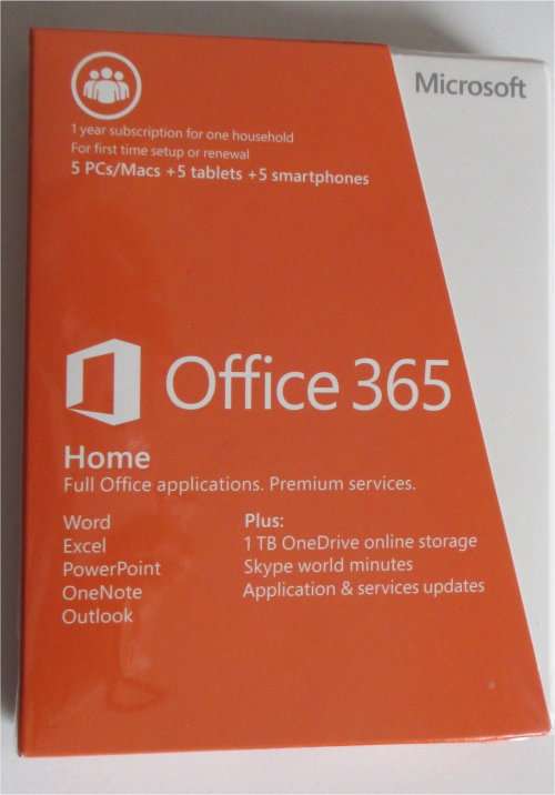 Office 365 new in sealed box
