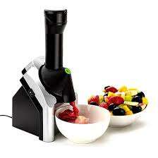 Frozen fruit yogurt and Ice cream maker