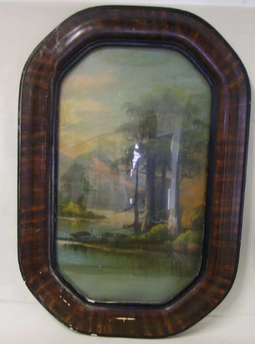 Aumy - Old Frame With Convexed Glass
