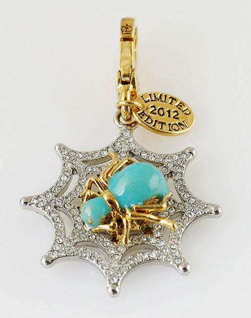 Juicy Couture 2012 Limited Edition Pave Web Charm