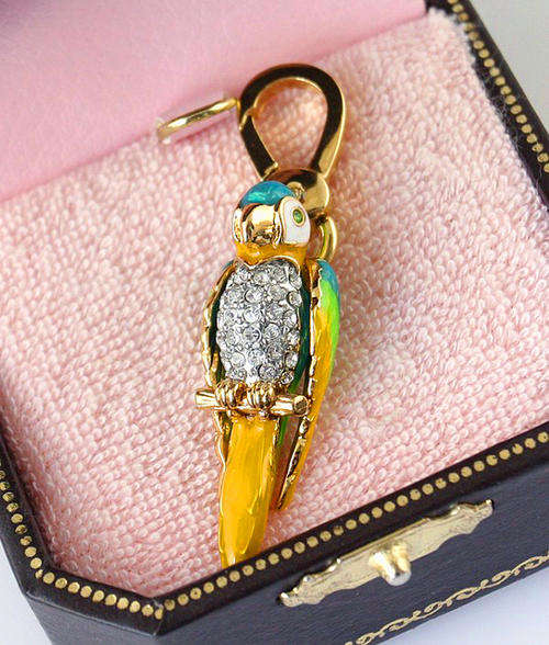 Juicy Couture Parrot Charm Pendant