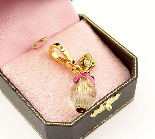 Juicy Couture 14K Yellow Gold-Plated Perfume Bottle Charm