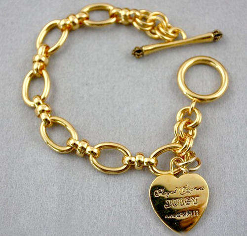 Juicy Couture Golden Heart Starter Bracelet