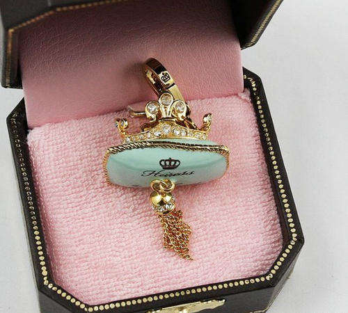 Juicy Couture Crown On Pillow Charm